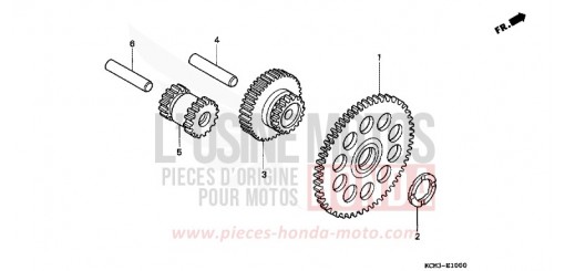 PIGNON DE DEMARRAGE XLR125RW de 1998